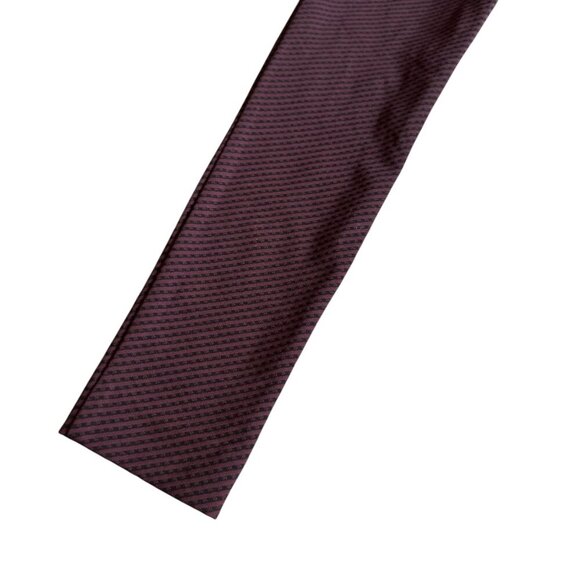 Theory Black Burgundy Cropped Slacks Pants Stretch Pull-On Skinny Fit Size Small - Picture 9 of 11